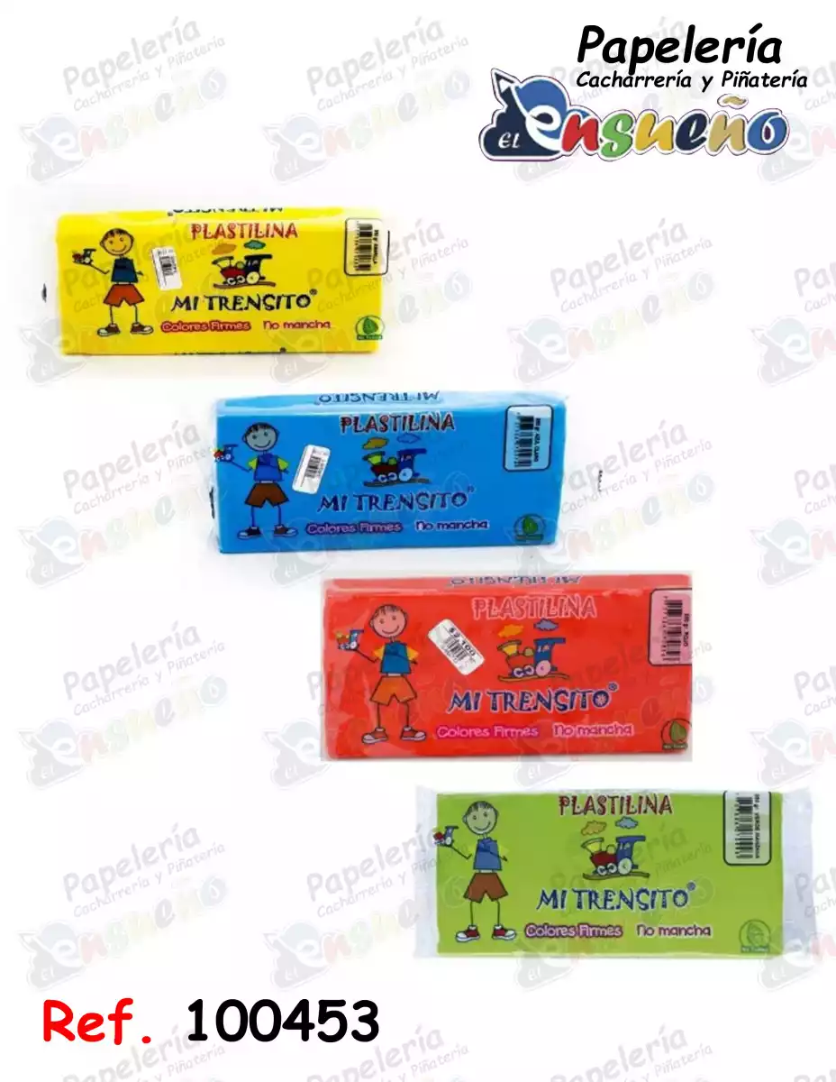 PLASTILINA BLOQUE 250 GR