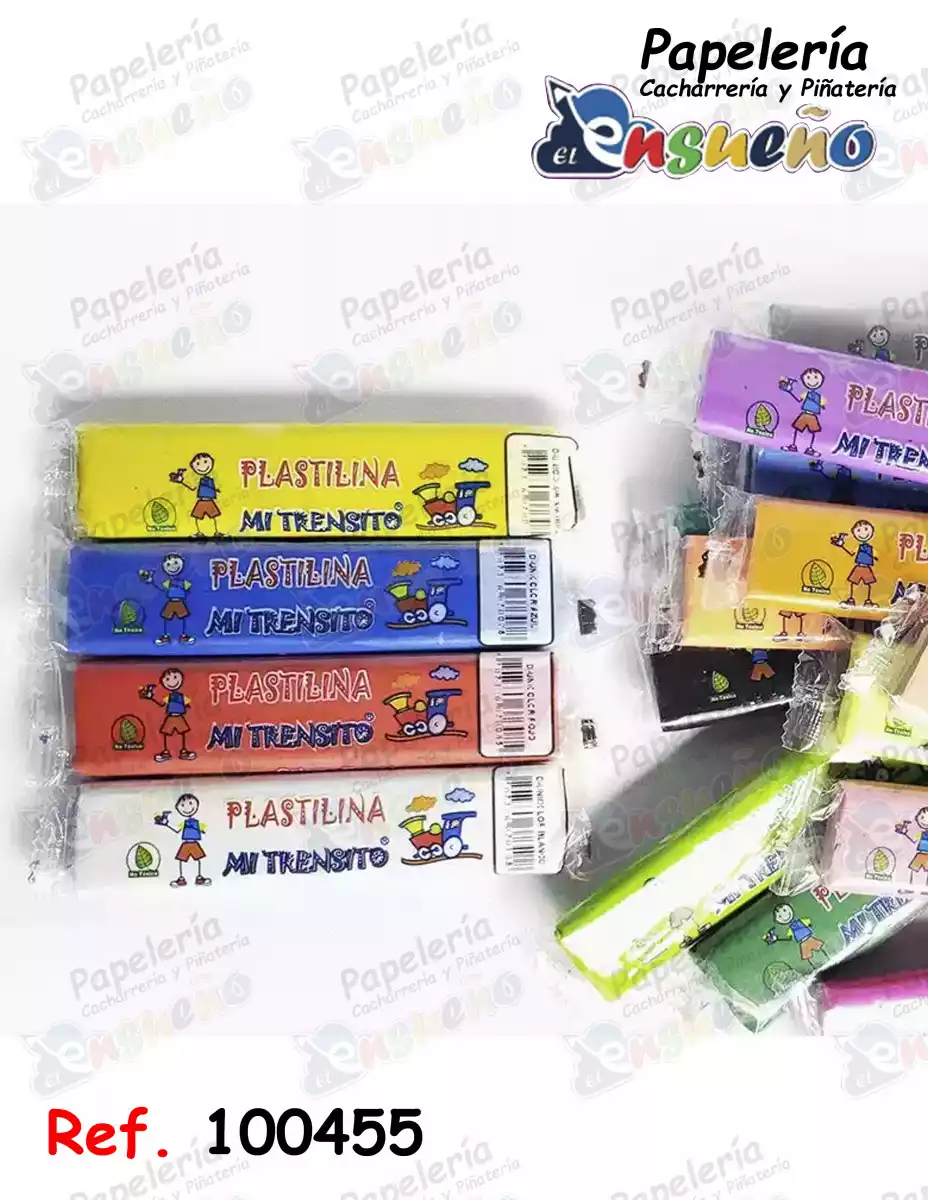 PLASTILINA BARRA 55 GR