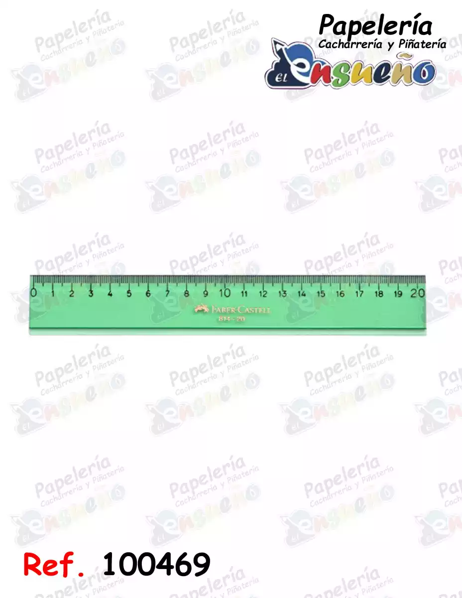 REGLA ECONOMICA 20 CM