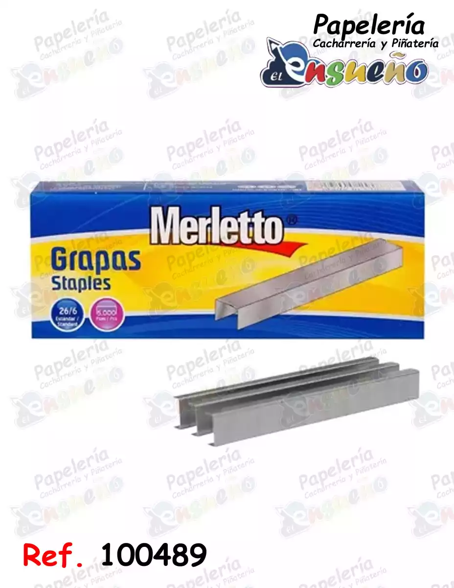 GANCHO GRAPADORA 26/6 MERLETO