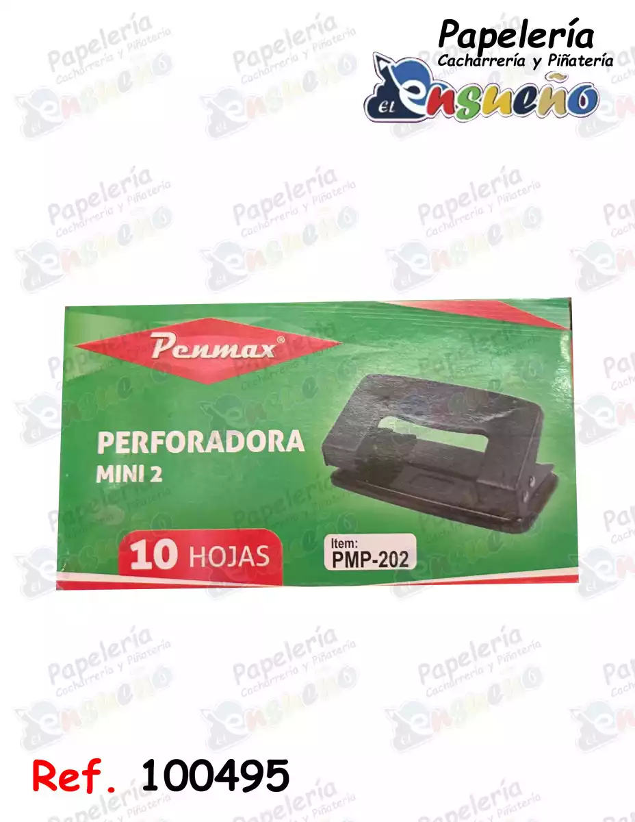 PERFORADORA MINI 2 HUECOS PENMAX