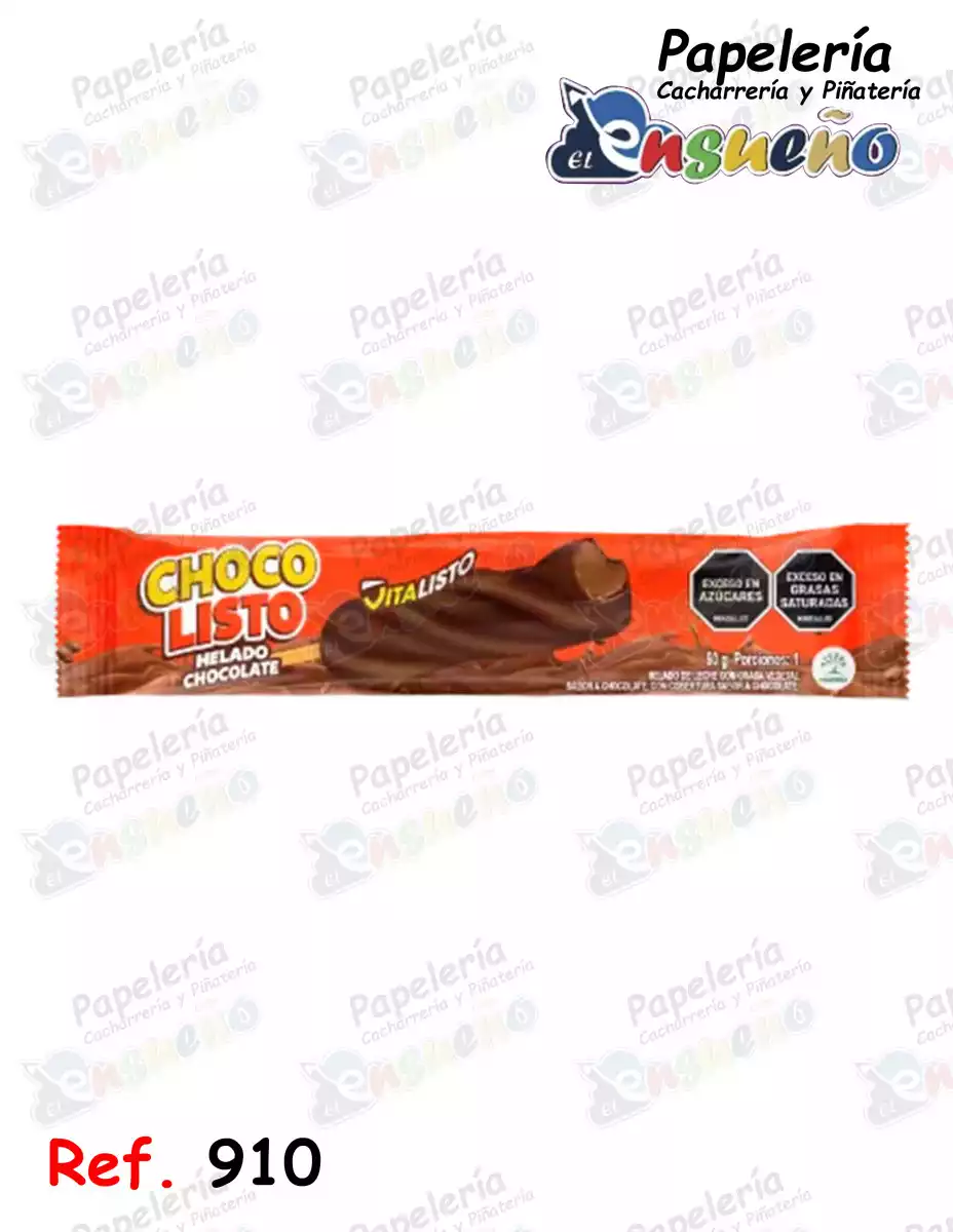 PALETA CHOCOLISTO CHOCOLATE