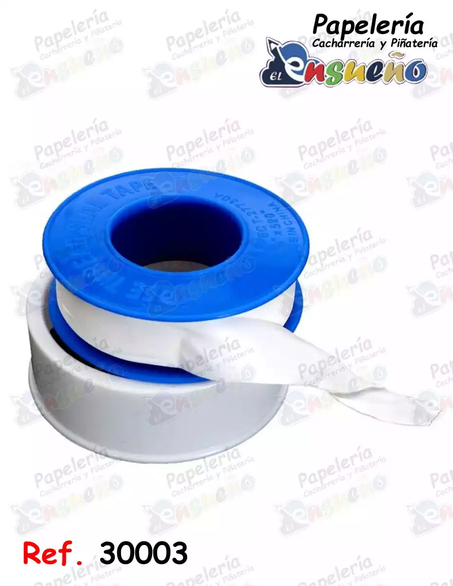 CINTA TEFLON 12 MM X 10 MTS