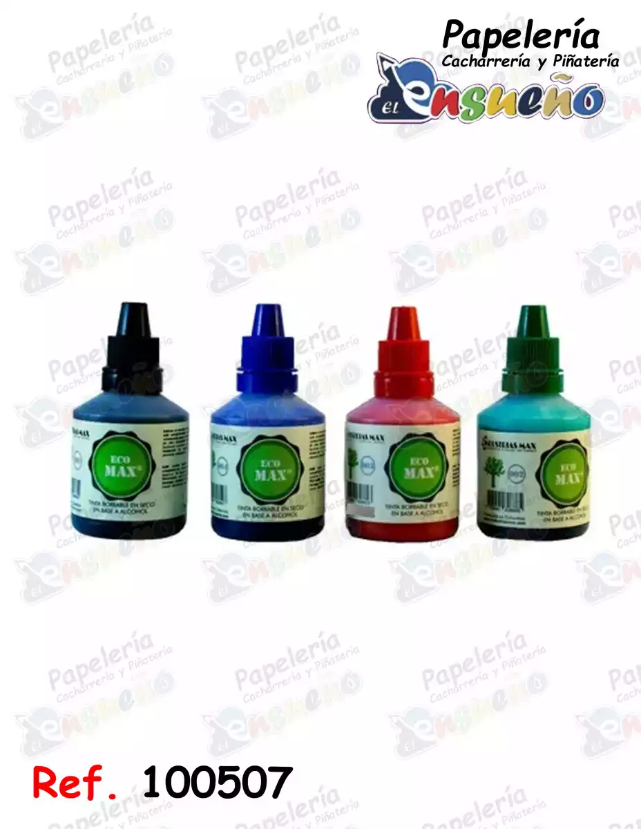 TINTA PARA MARCADOR BORRABLE MAX