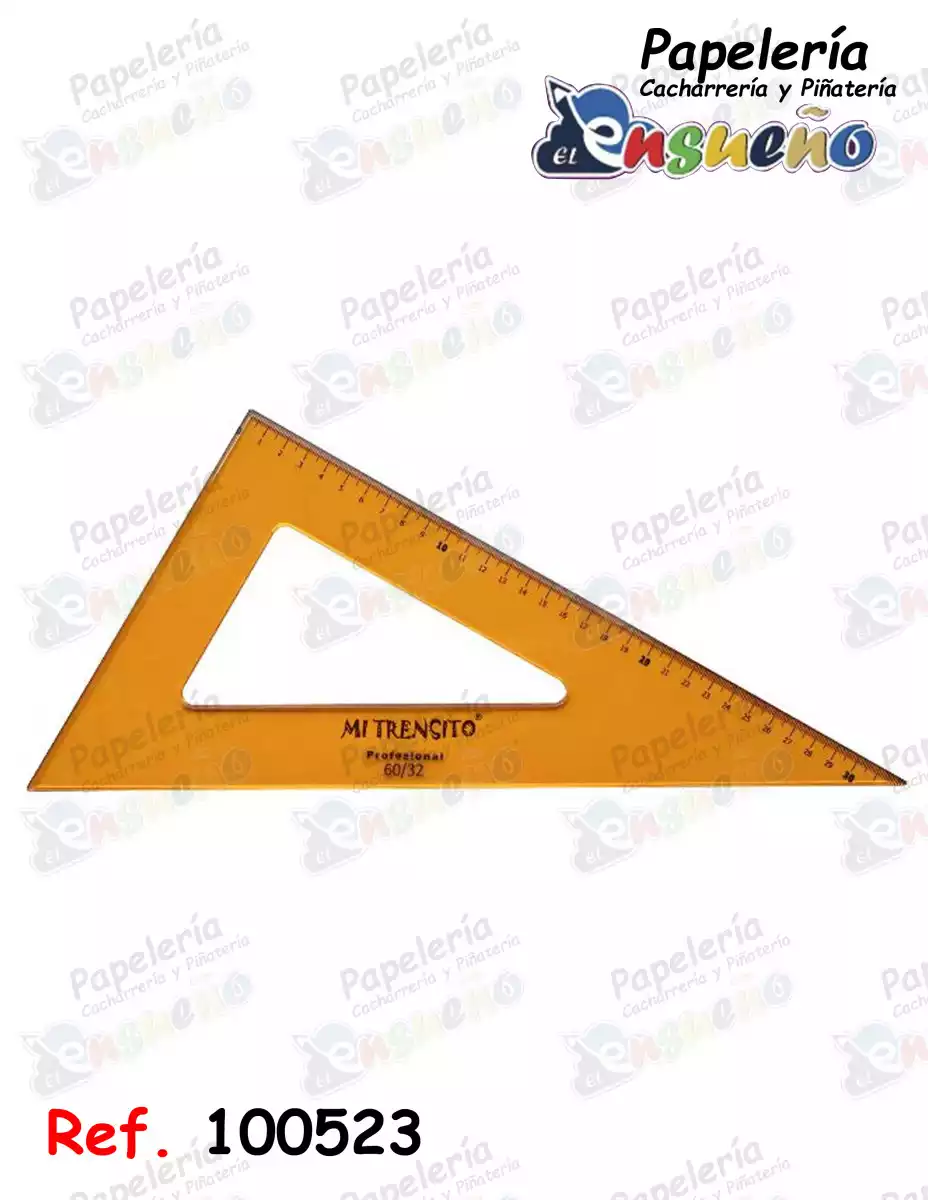 ESCUADRA MI TRENSITO PROFESIONAL 60/32