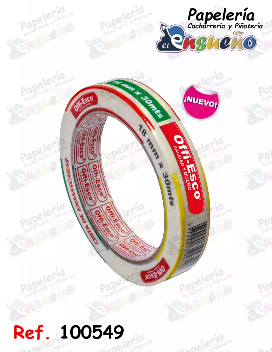 CINTA DE ENMASCARAR 18*30 OFFI-ESCO