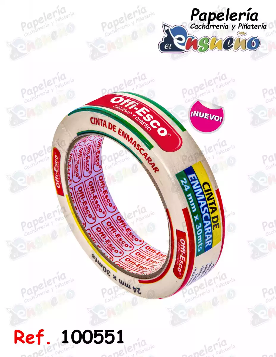 CINTA DE ENMASCARAR 24*30 OFFI-ESCO