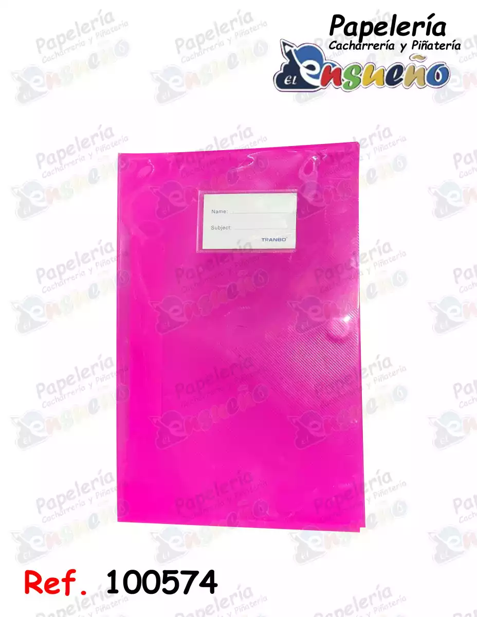 CARPETA TIPO FUELLE VELCRO TRANBO