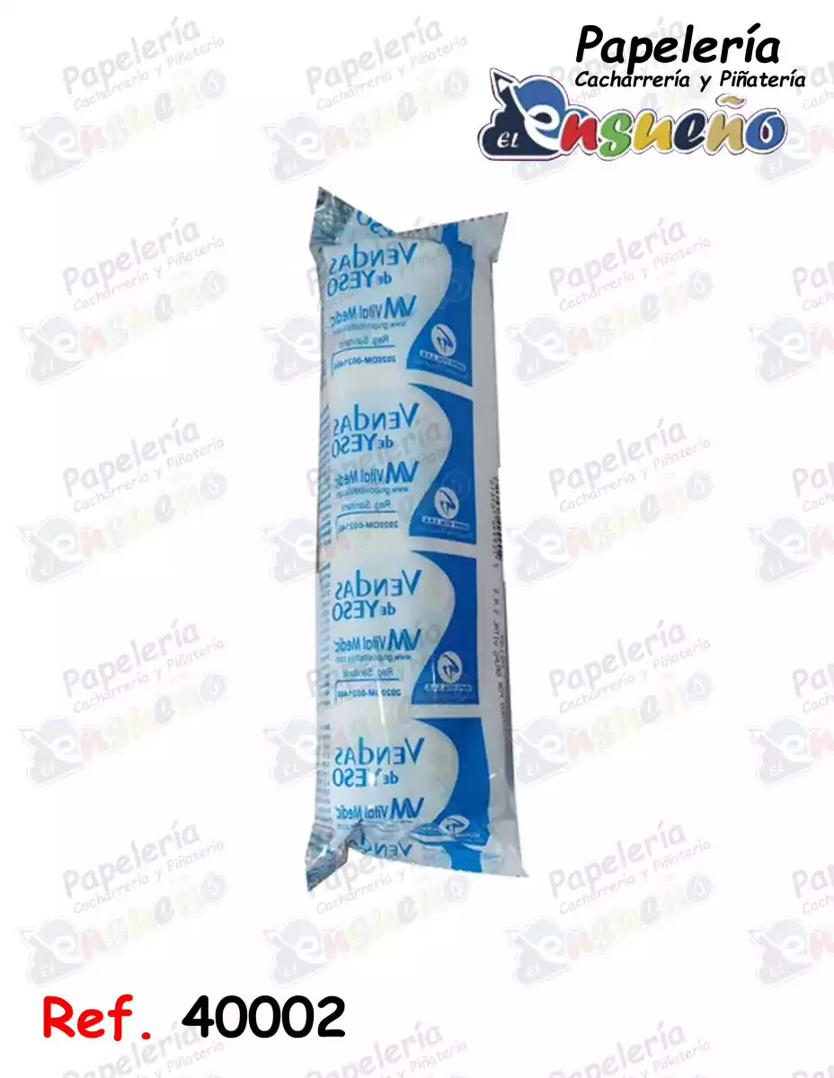 VENDA DE YESO 6" X 5Y