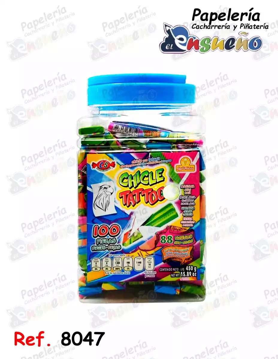 CHICLE TATUAJE