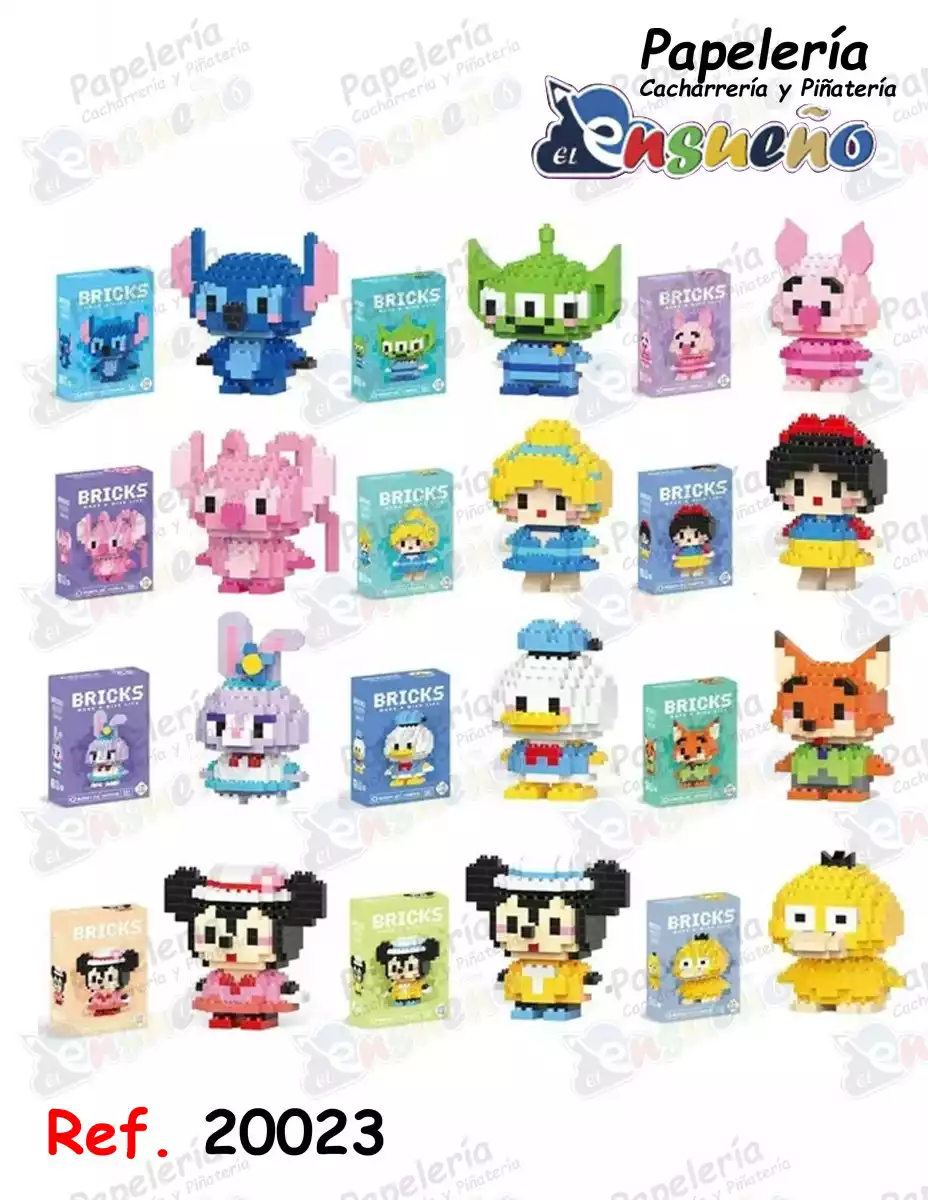 LEGO BLOQUE DE CONSTRUCCIÓN PERSONAJES