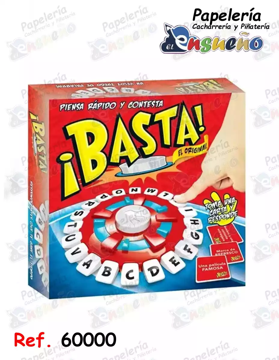 BASTA PIENSA RAPIDO JUEGO DE MESA