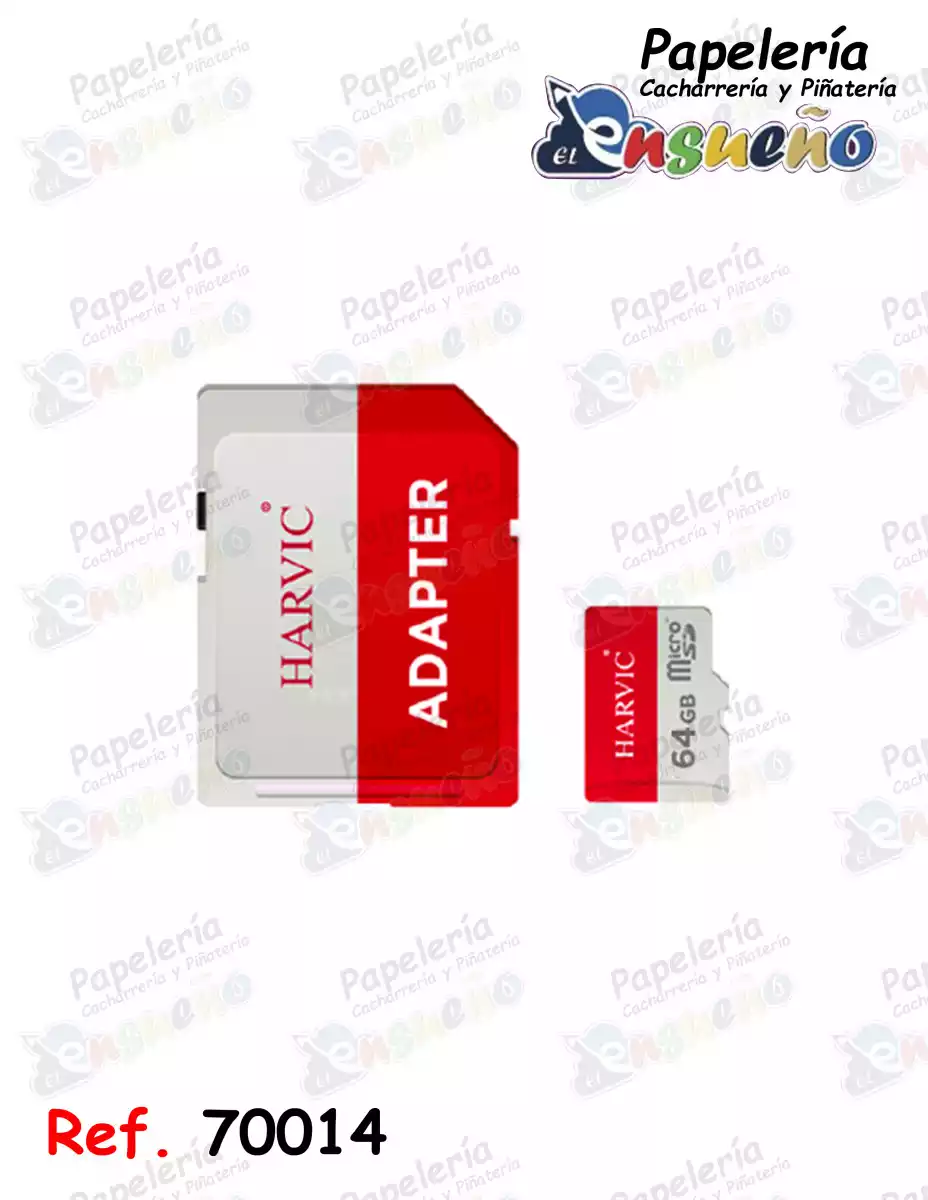 MICRO SD 64GB HARVIC CLASE 10