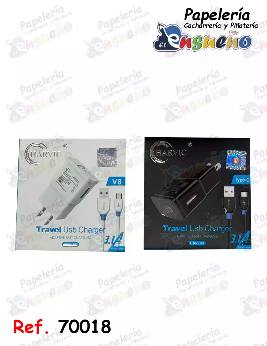 CARGADOR CDR-302 HARVIC