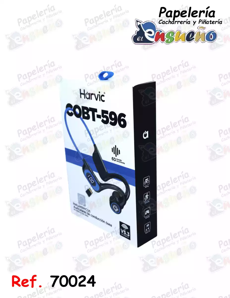 AUDIFONO INALAMBRICO HARVIC COBT-596
