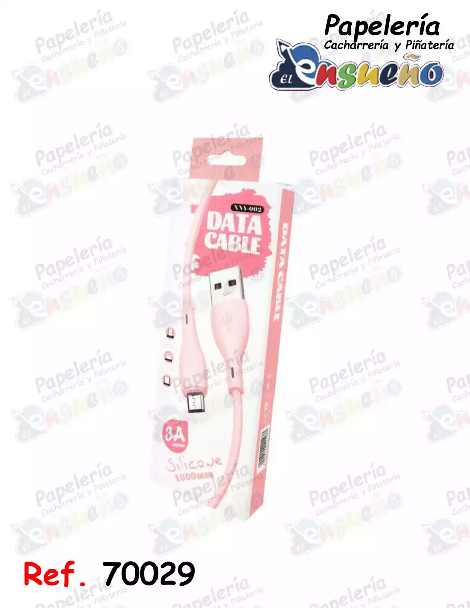 CABLE EN SILICONA V8 XNY-002