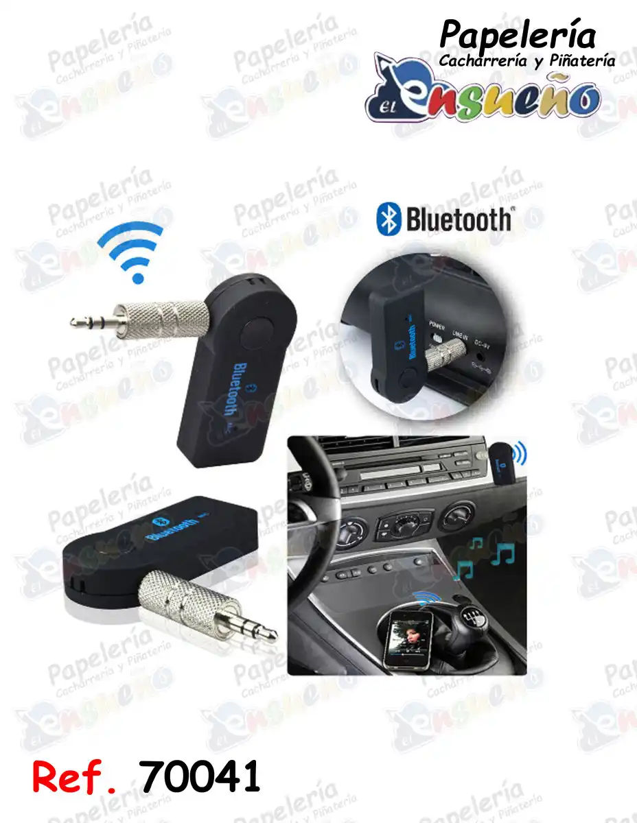ADAPTADOR BLUETOOTH PARA CARRO