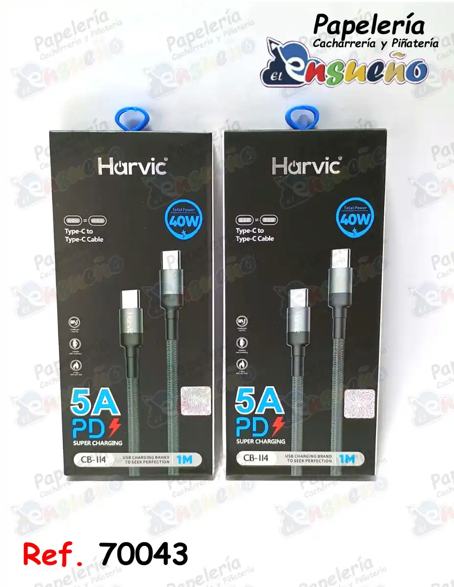 CABLE MALLA TIPO C - TIPO C CB-117