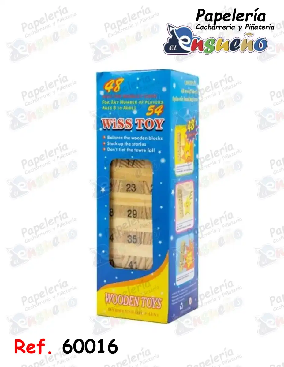 JENGA 54 PCS