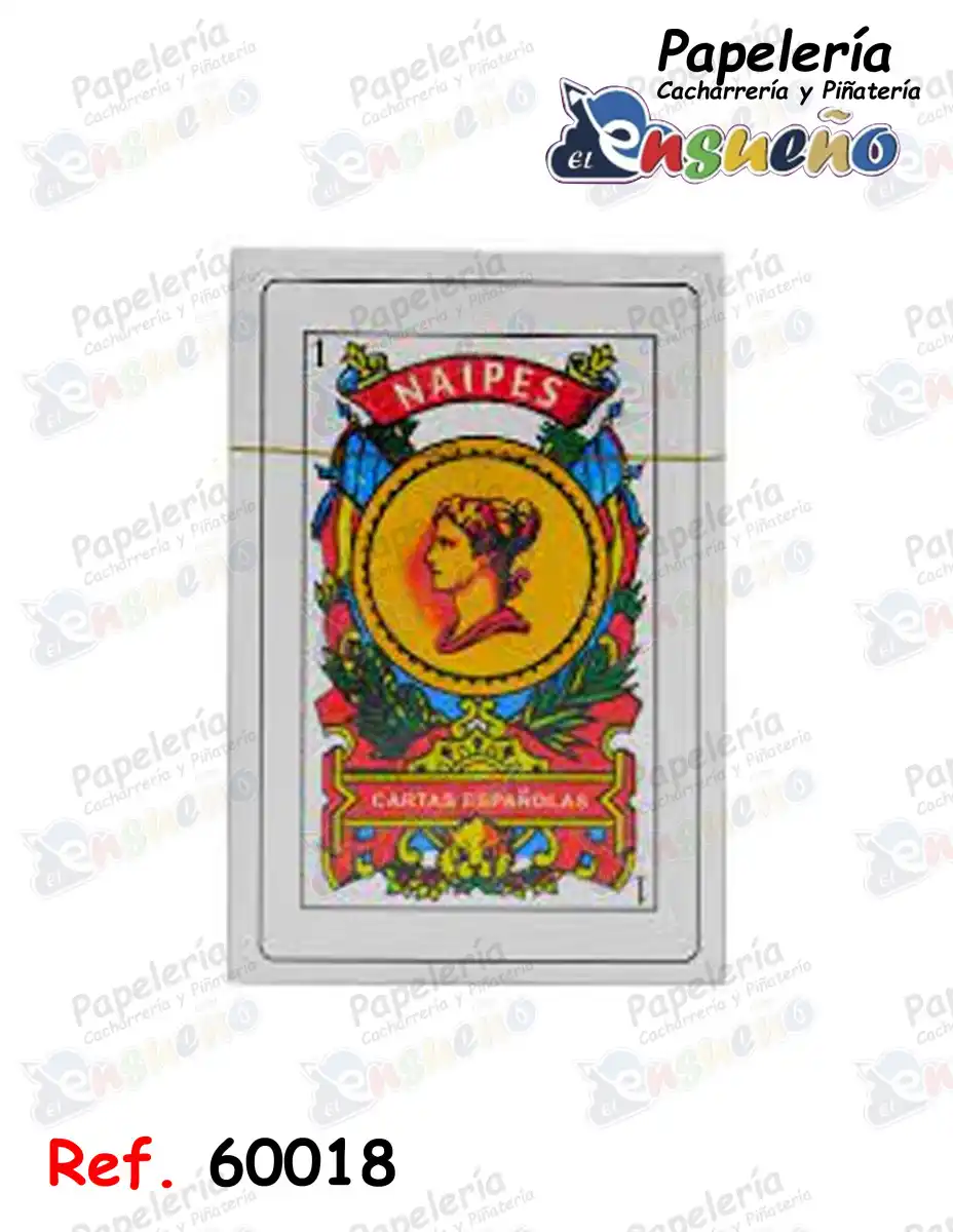 NAIPE CARTAS ESPAÑOLAS ECO