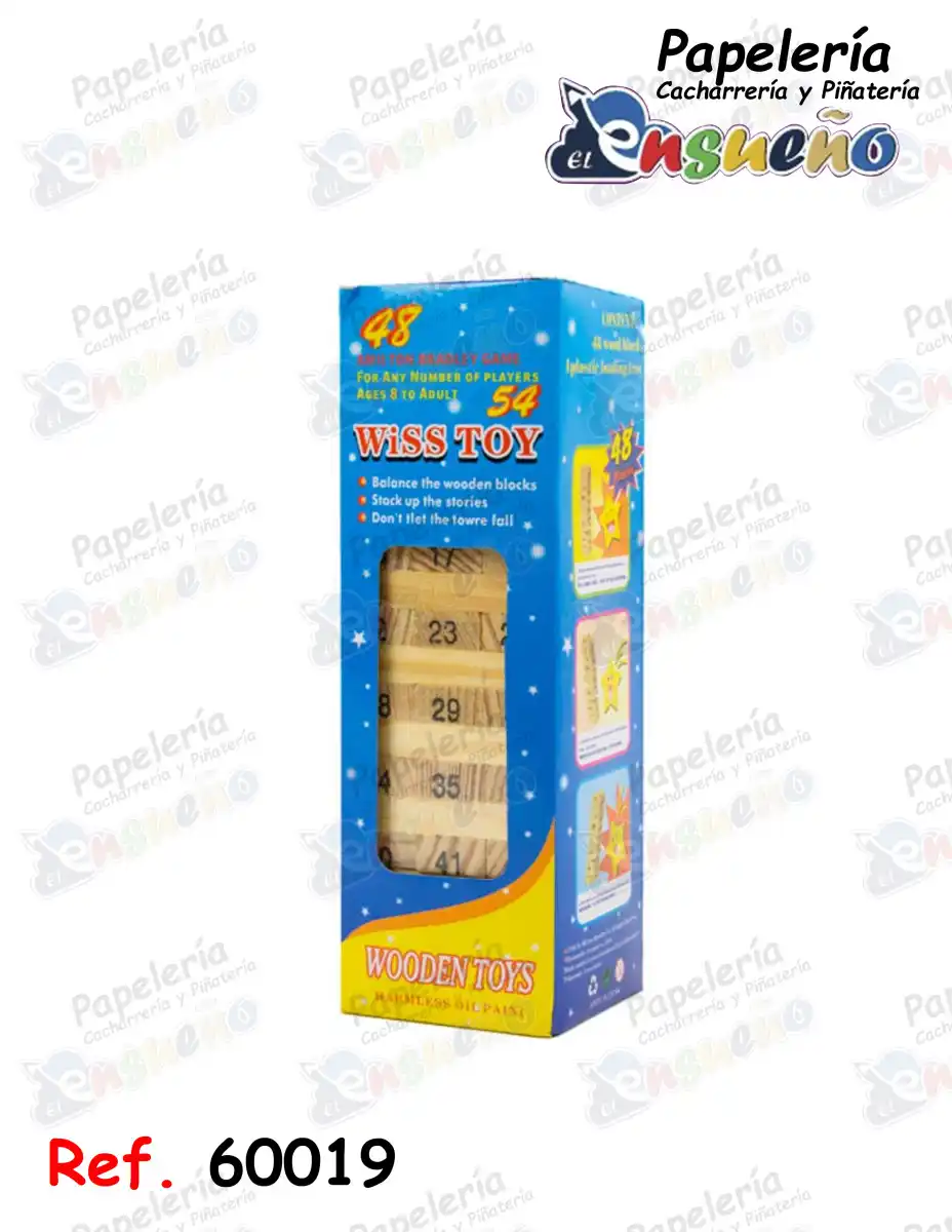 JENGA 54 PCS MINI