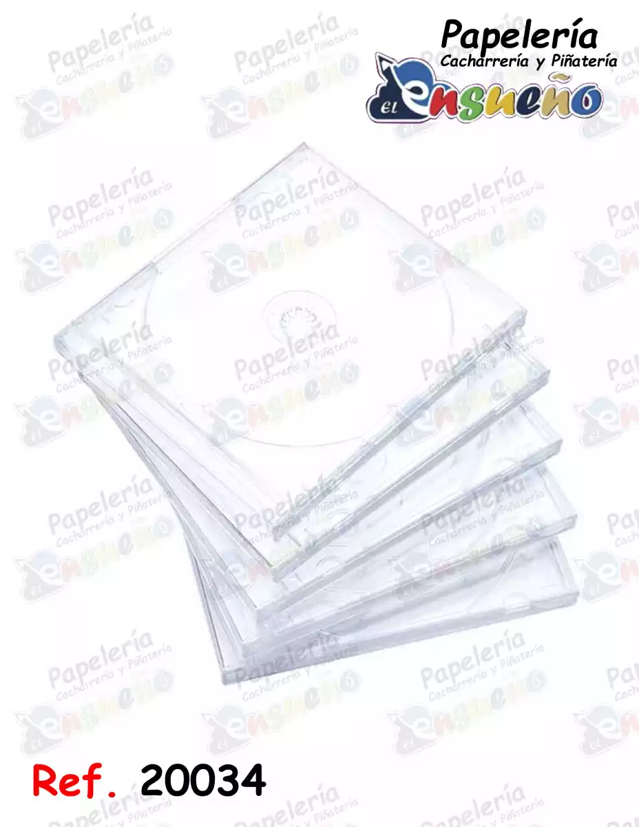 PORTA CD PLASTICO