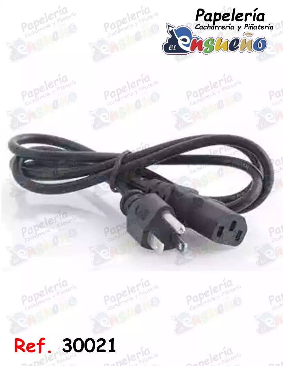 CABLE DE PODER CUADRADO 1.5 MTS