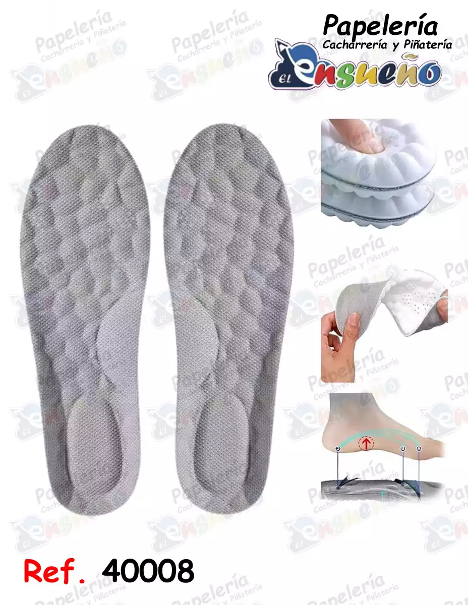 PLANTILLA ZAPATO SILICONADA