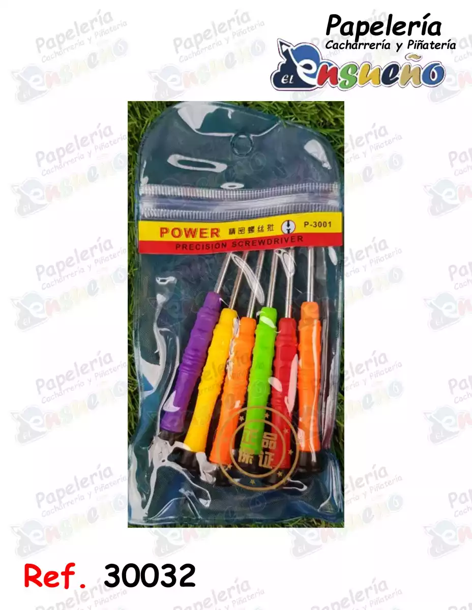 ESTUCHE DESTORNILLADORES *6