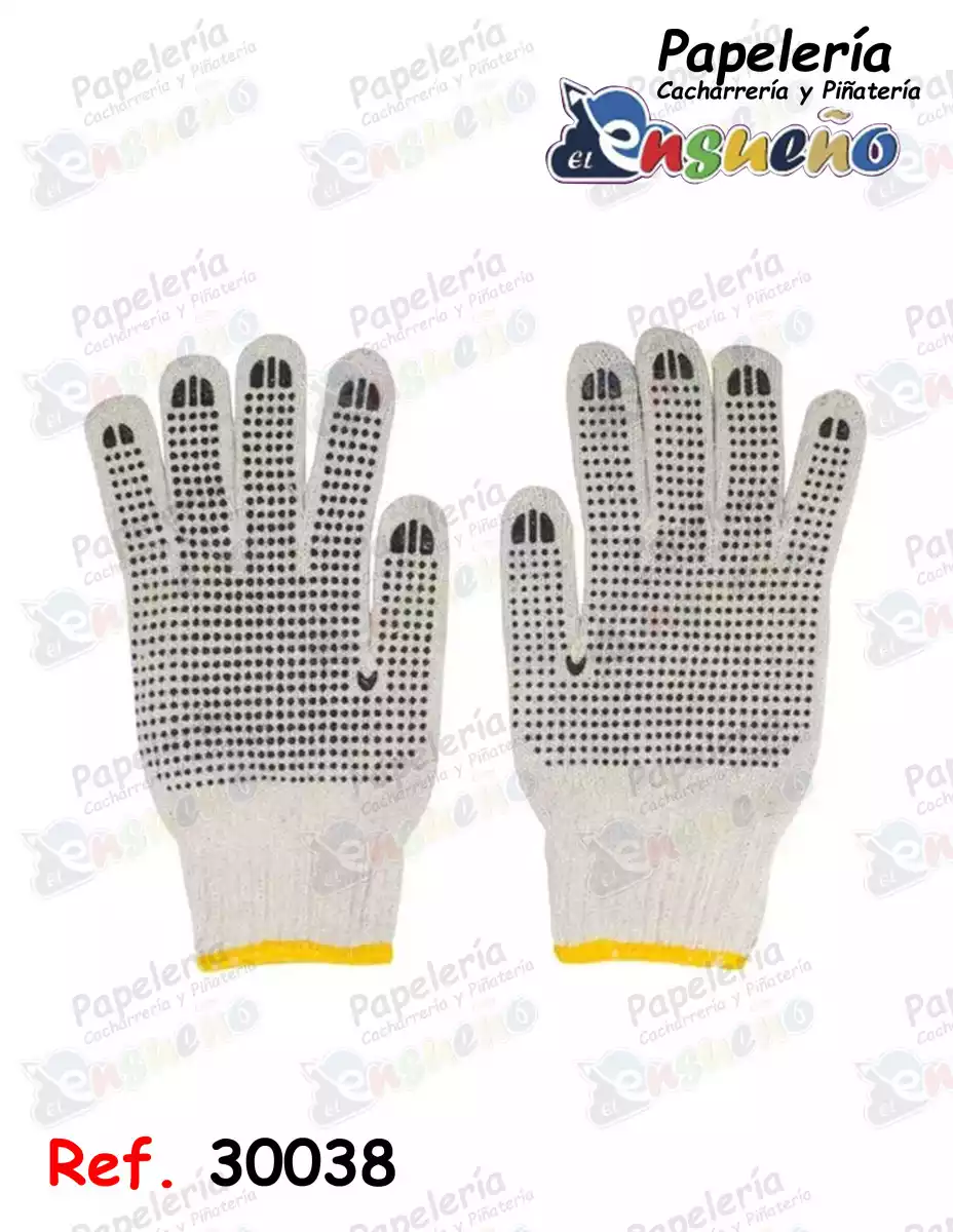 GUANTES DE CONSTRUCCIÓN PUNTOS
