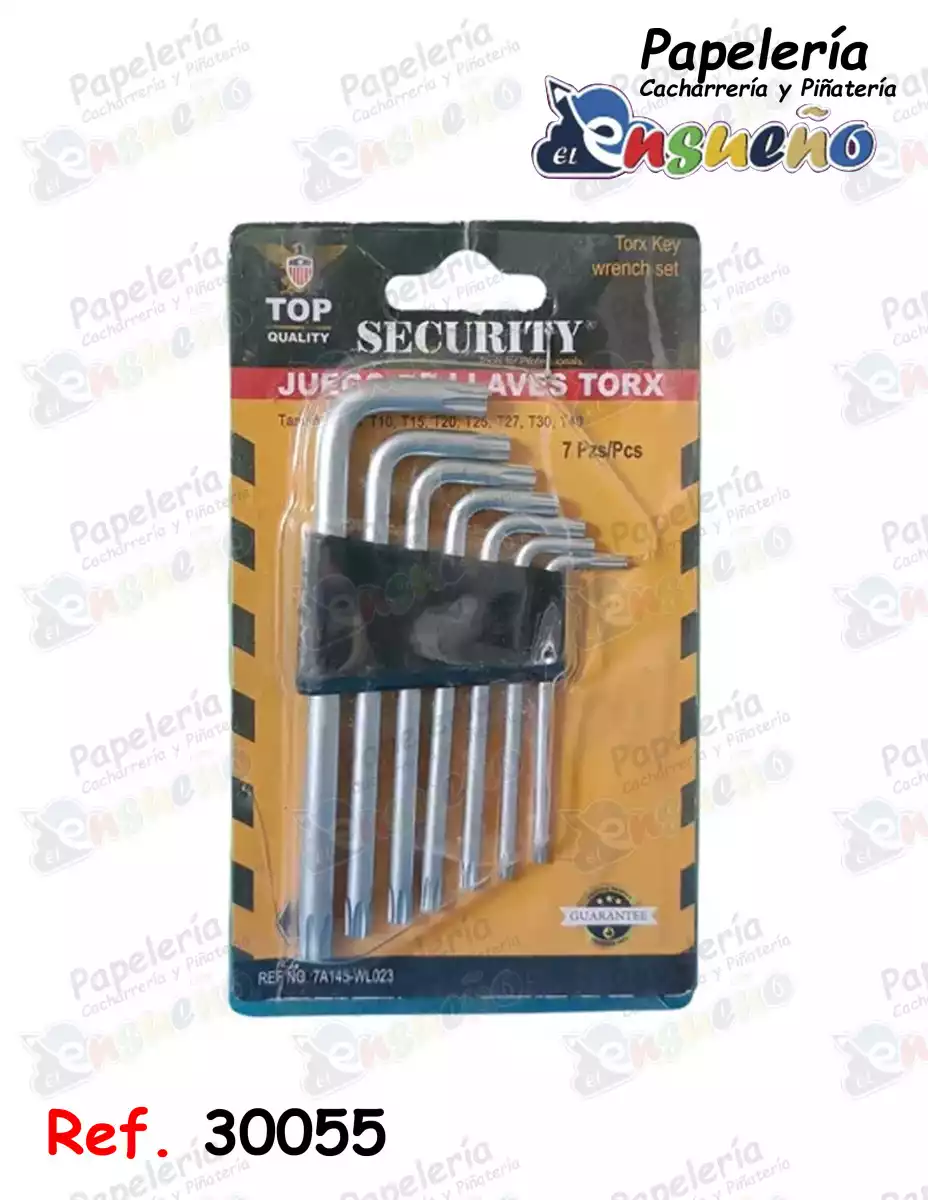 ESTUCHE DE LLAVES TORX *6 PCS