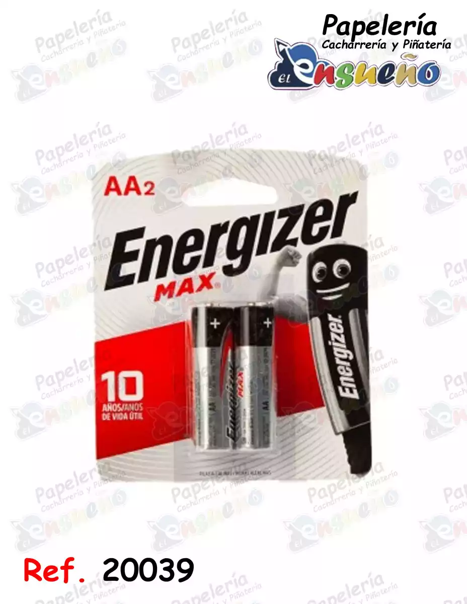 PILA ENERGIZER MAX AA ALCALINA