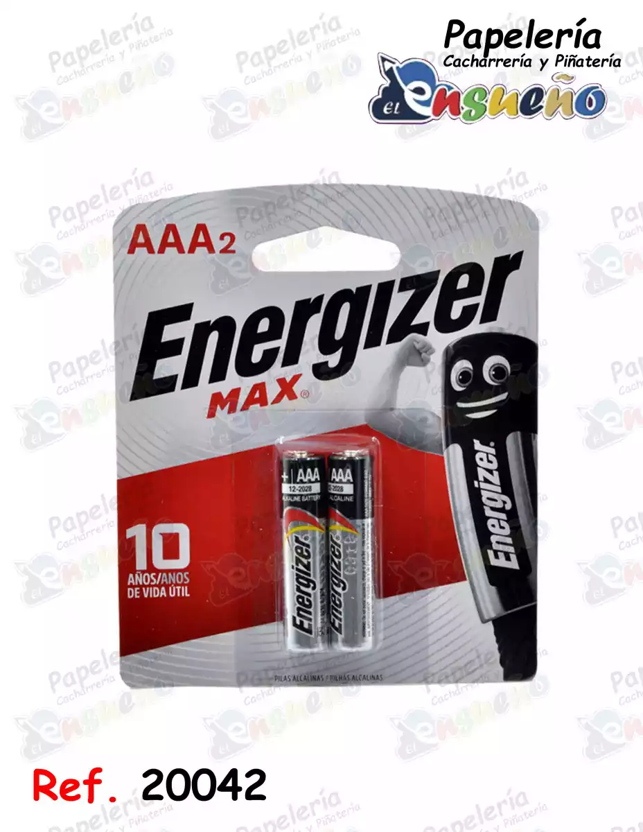 PILA ENERGIZER MAX AAA ALCALINA