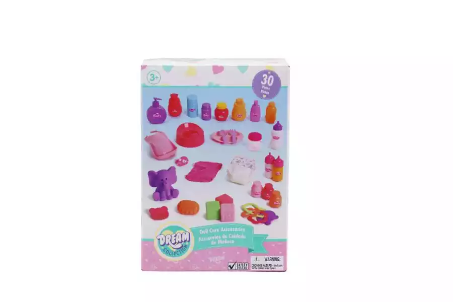 Accesorios de Cuidado de Muñeca Dream Collection 30 pza 3a+