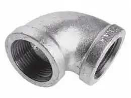 CODO GALVANIZADO 3/8