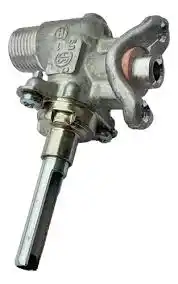 VALVULA CUBIERTA VID.SENCILLA ENCIMERA 21901047 NEGRO ABBA