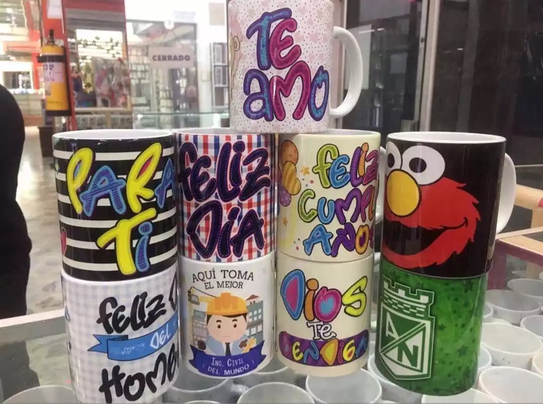 9 Mug Blanco - Variado