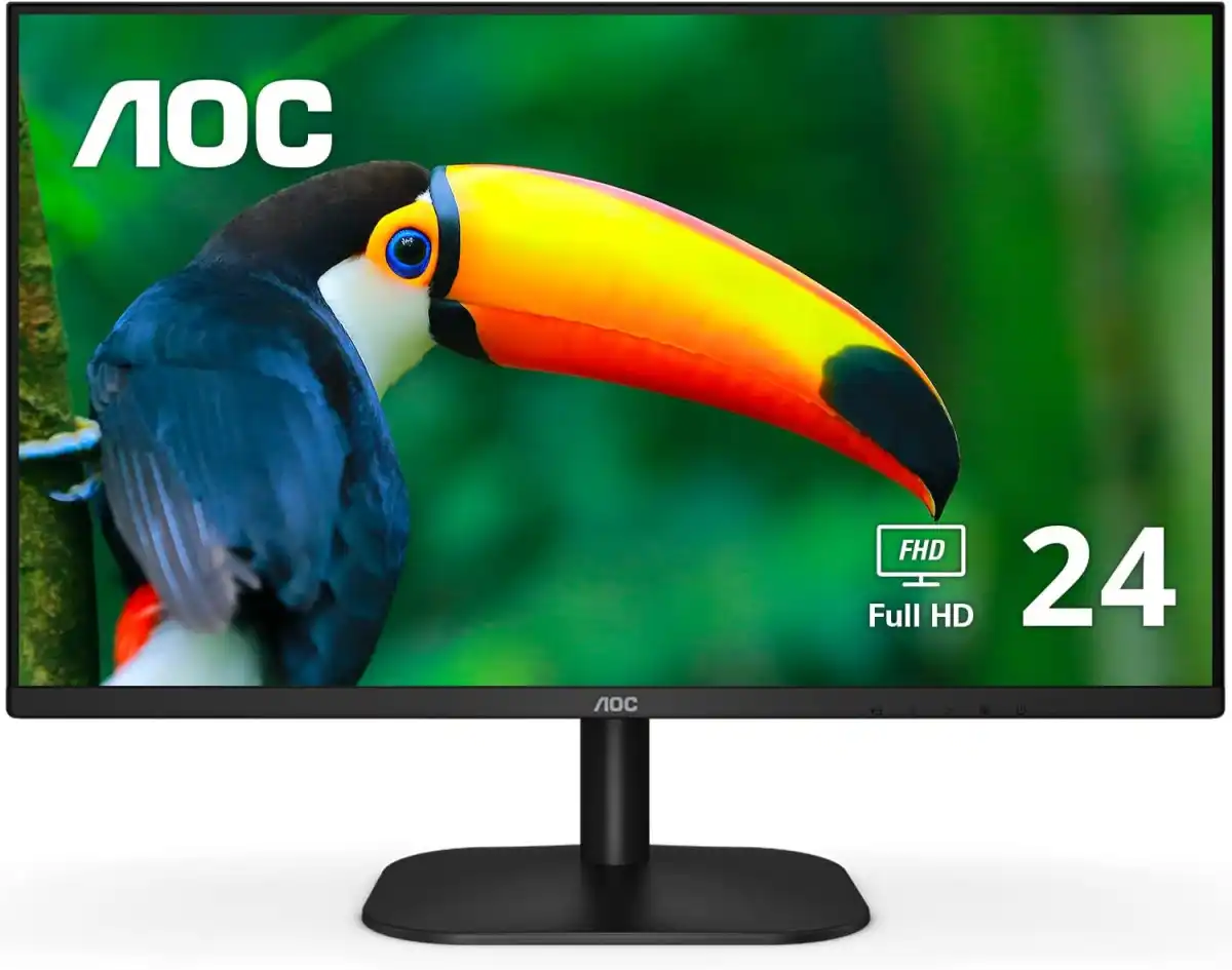 MONITOR AOC WLED 24” VGA. HDMI 1080P
