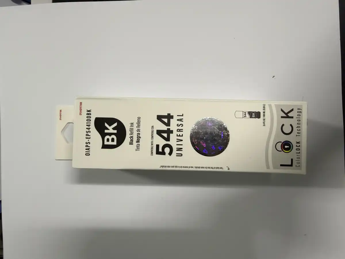TINTA  544 NEGRO UNIVERSAL APS PARA EPSON ECOTANK 100ML