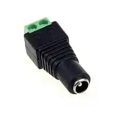 CONECTOR DE BORNERA DC HEMBRA PARA CAMARAS UNIDAD DAHUA