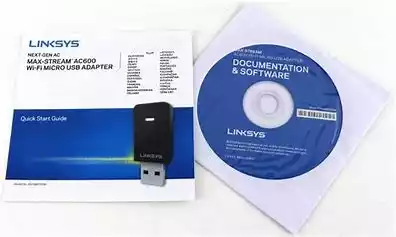 ADAPTADOR USB LINKSYS AC600  WUSB6100M