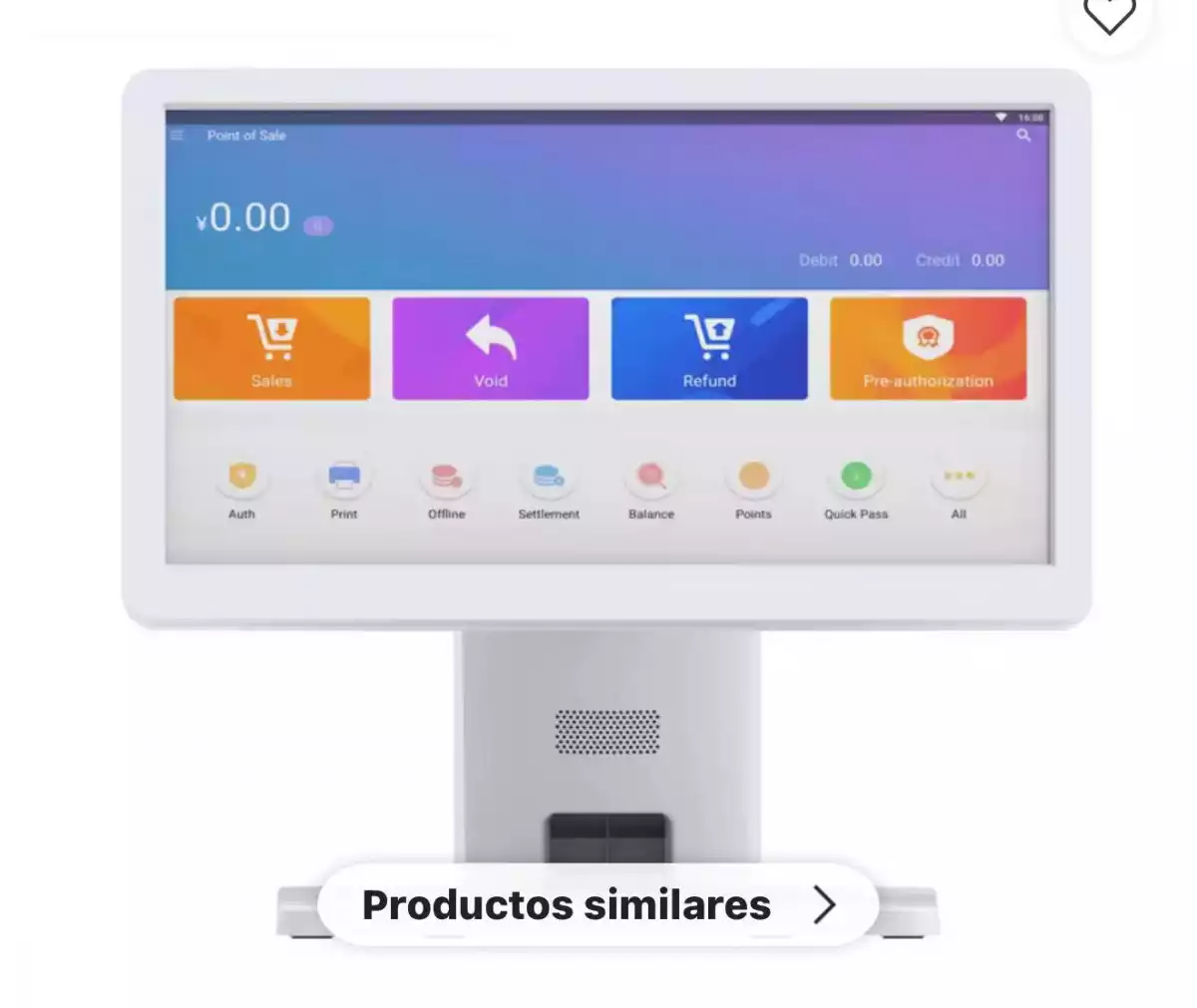 POS PUNTO DE VENTA TOUCH VERSION ANDROID