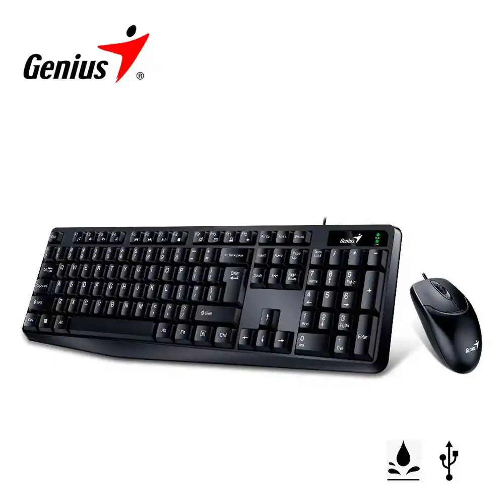 COMBO TECLADO Y MOUSE GENIUS KM-170