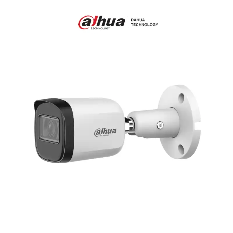 CAMARA DAHUA BULLET 1080P/2MP DUAL LIGHT PLASTICA CON MICROFONO DH-HAC-B1A21N-U-IL-A