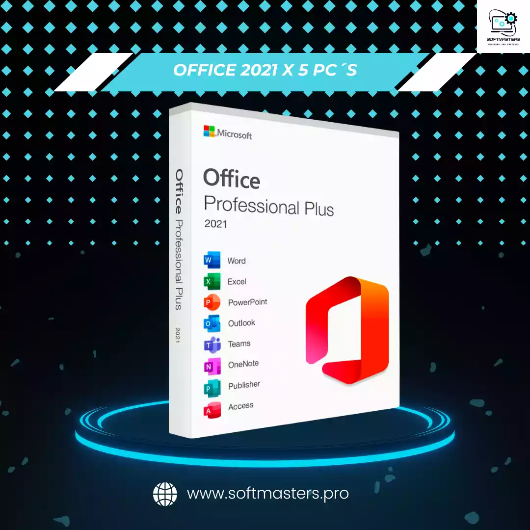 Office 2021 x 5 pc