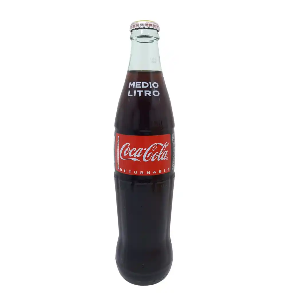 COCA COLA MEDIO LITRO VIDRIO