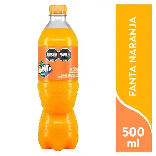 FANTA NARANJA MEDIO LITRO DESECHABLE