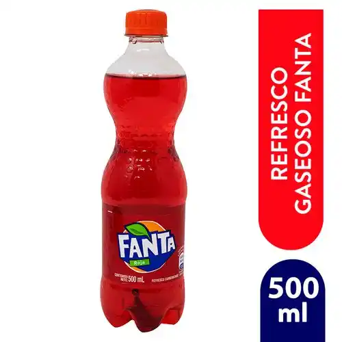 FANTA ROJA MEDIO LITRO DESECHABLE