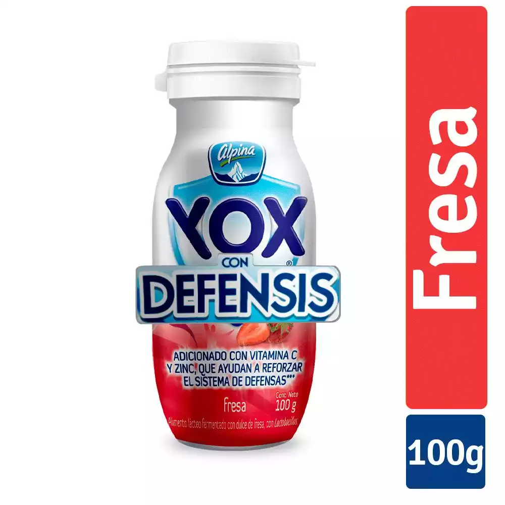 YOX CON DEFENSIS FRESA ALPINA 100G