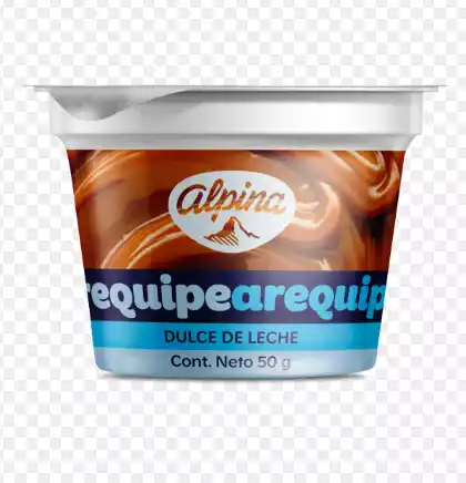 AREQUIPE DULCE DE LECHE ALPINA 50G